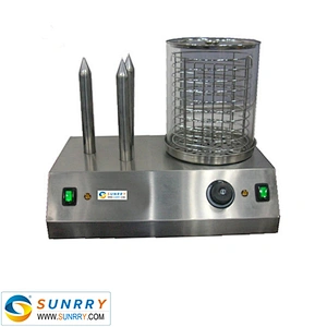 Electric hot dog vending machines with hot dog warmer waffle maker (SUNRRY SY-HDTW)