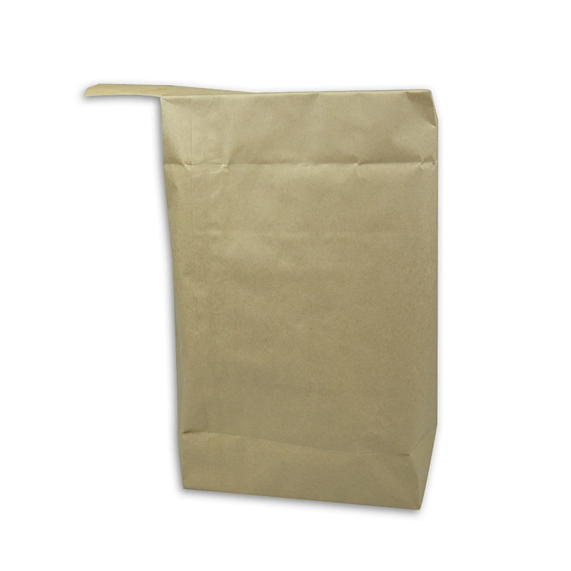 High quality brown kraft paper valve bags packing cement, putty, chemical powder