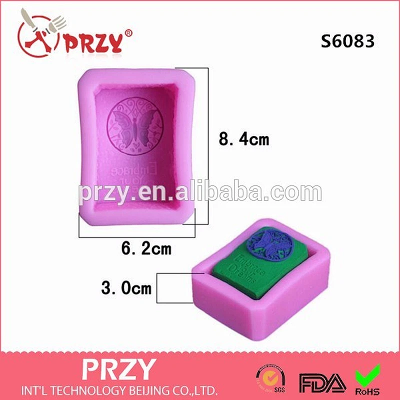 Butterfly decorating character DIY silicone molds handmade soap silicone molds