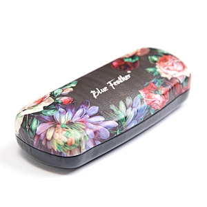Women's Hard  Custom CMYK Printing  Eyeglasses Case  Eyewear Case Glasses Box