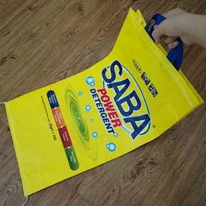 Wenzhou manufacture high quality woven bags for washing powder packaging