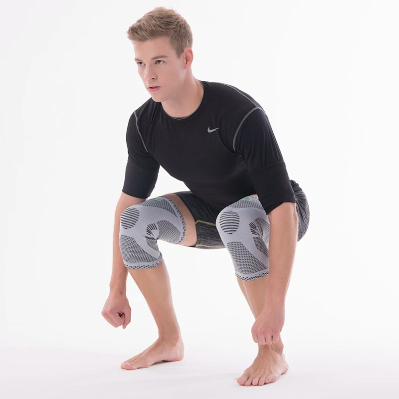 2018 Premium Quality Sports Knee Sleeve Breathable Knee Pad Compression Knee Brace