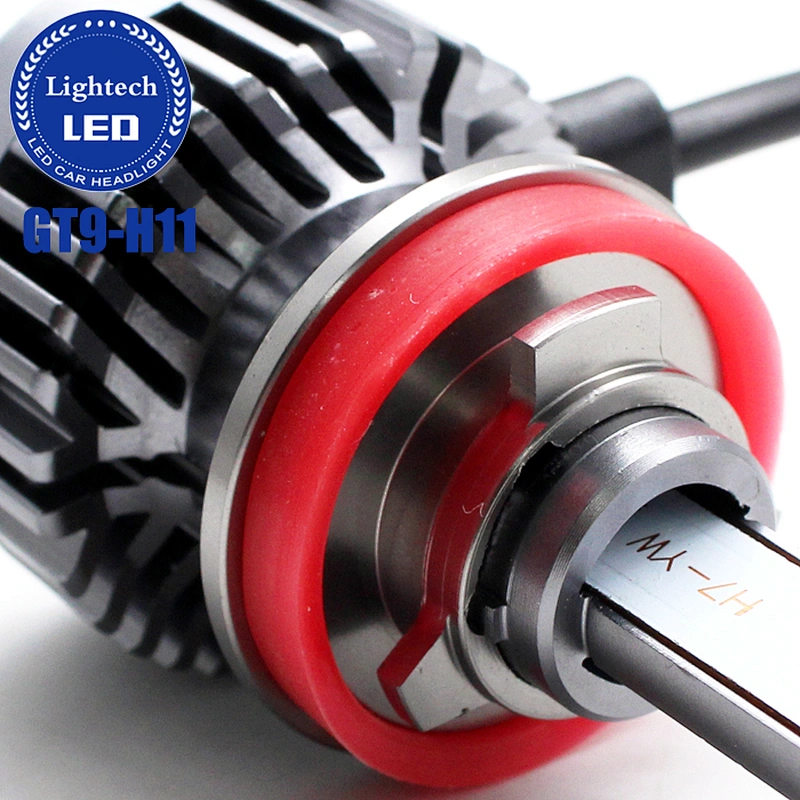 LIGHTECH 3Color H11 Led Headlight H8 H9 Headlamps
