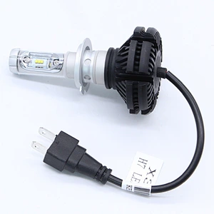 X3 Fanless H7 Car Led Headlight Bulb For Moto