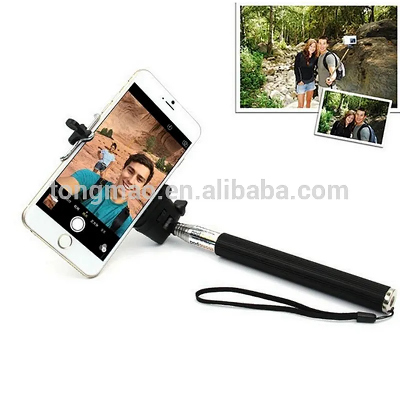 Universal For Outdoor Activities Telescopic Stainless Steel Selfie Stick