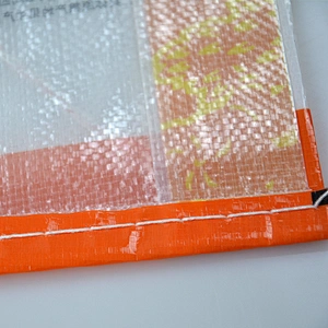 Custom color printing woven bag for rice flour and beans packaging