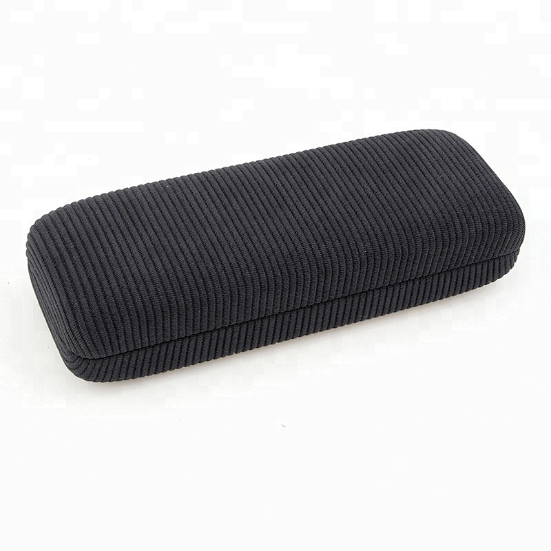Portable Minimalist Soft Ribbed Spectacle Case for Daily Use