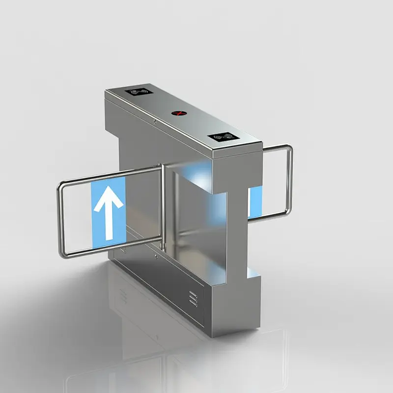 China Factory Direct Entrance Management Swing Gate Turnstile