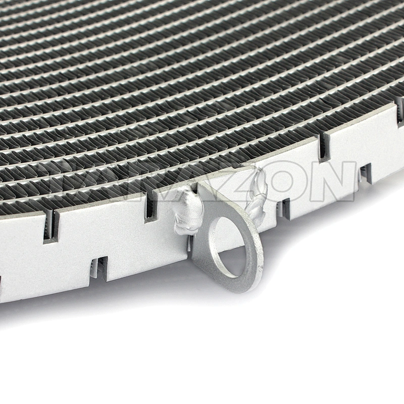 Hand Welding full aluminum motorcycle radiator for Honda
