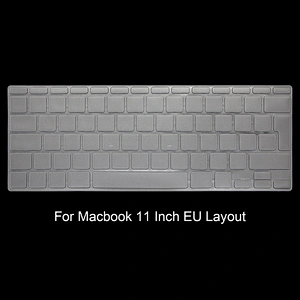 hrh keyboard cover Clear tpu keyboard skin for macbook air 11 A1370 tpu keyboard skin laptop skin 2018 new air