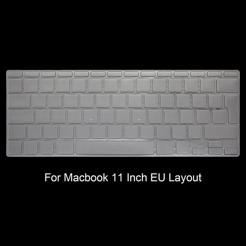 hrh keyboard cover Clear tpu keyboard skin for macbook air 11 A1370 tpu keyboard skin laptop skin 2018 new air