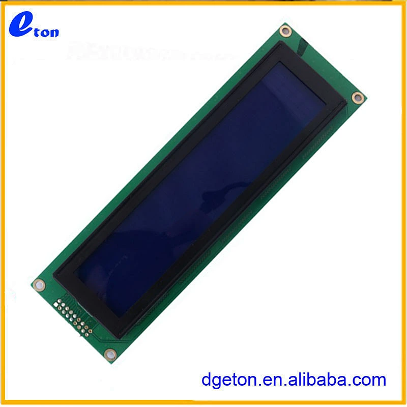 40x2 Character Lcd Display Green Background Black Characters Withbacklight