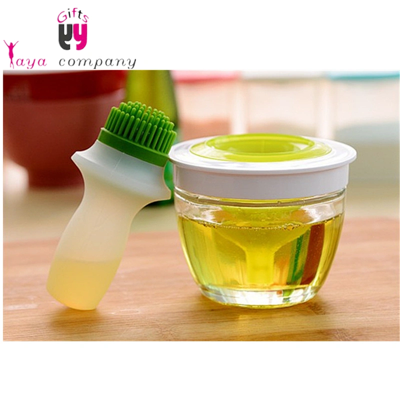 High Temperature Resistant Barbecue Baking Tools Oil Silicone Bottle Brush Set