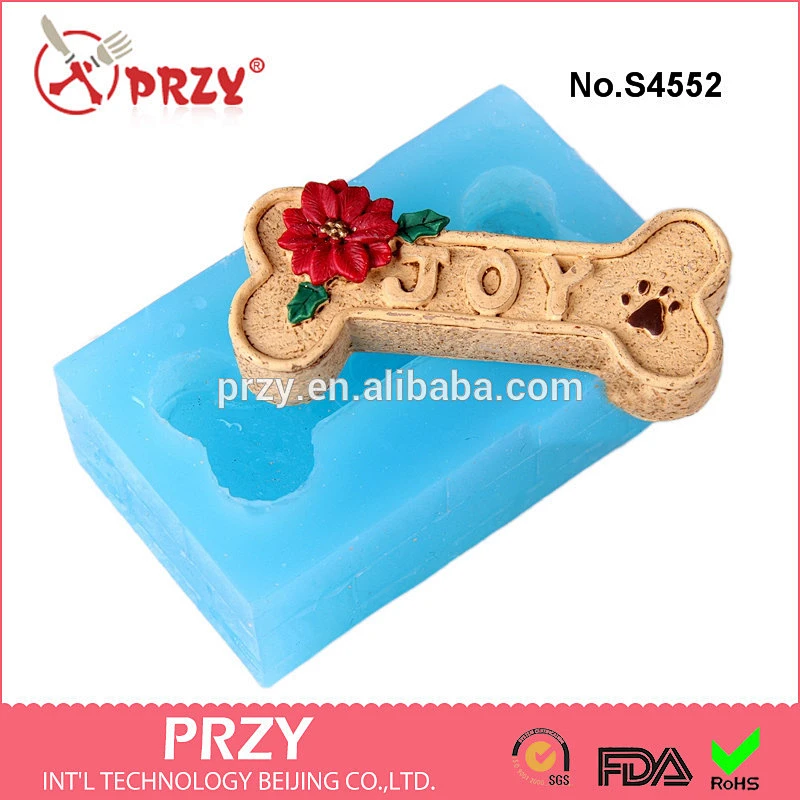 S4552 Bone soap mold,silicone bone mold for soap, Chinese suppliers