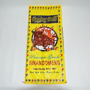 wholesale 10kg pp woven basmati rice packing bag