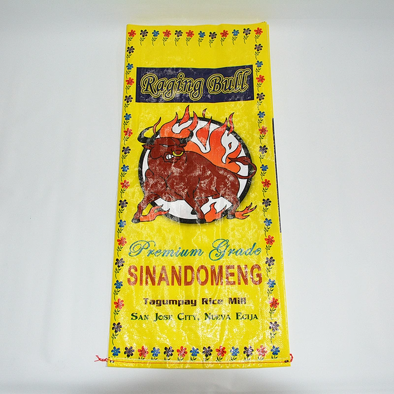 wholesale 10kg pp woven basmati rice packing bag