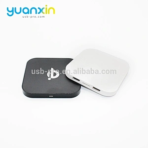 Material 5W Wireless output Plastic Color black and white Power bank