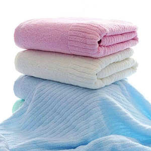 Free Sample Wholesale Color Towels China Supply 100% Cotton Towel Customized Logo Bath Towels