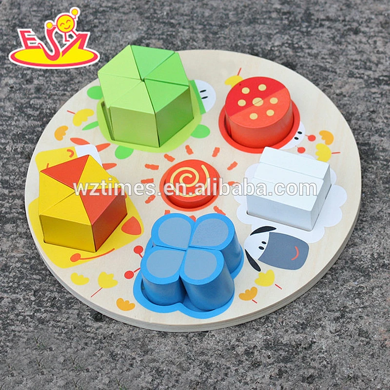 2018 Neues Design-Sortierspielzeug für Kleinkinder Lernspielsortierholz für Kleinkinder W13E053