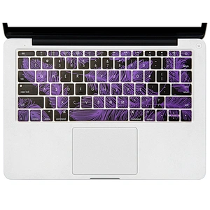 Hot sale Retail Feather English Silicone Keyboard Cover custom keyboard skin For Mac Book Air Pro Retina 13 15 17