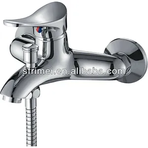 Wall Mounted Dual Holes Cheap Bathroom Faucet Bathtub Mixer KL-3323