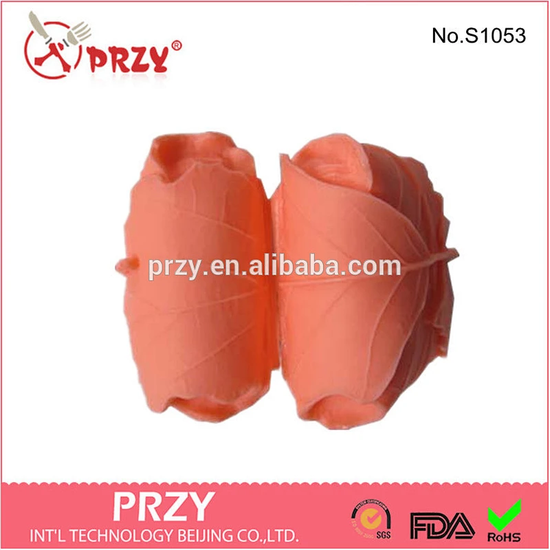 handmade leaf silicone soap mold supplier