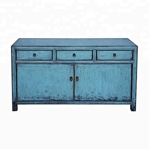 wholesale chinese antique reproduction lacquered vintage buffet furniture