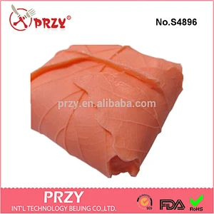 S4896 leaf shaped silicone soap molds 3d silicone molds PRZY soap mold