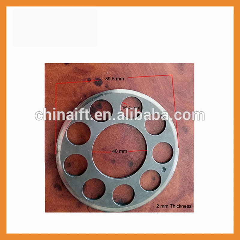 Hacoc Original Bamba PC400 Hydraulic pump valve plate 708-2H-00026 708-2H-00027 708-2H-04760