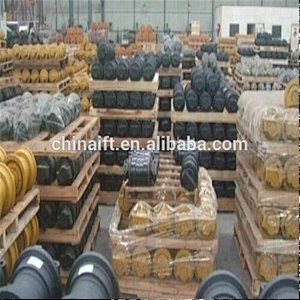 EX355 EX450 excavator undercarriage parts track roller lower roller with good price