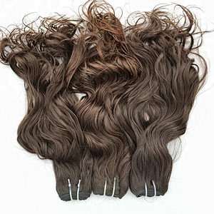 Wholesale 9a Grade Virgin Brazilian Wavy human hair from very young girls