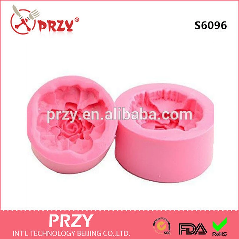 Flower Silicone Mold Hand Made Soap Candle Resin Ornament