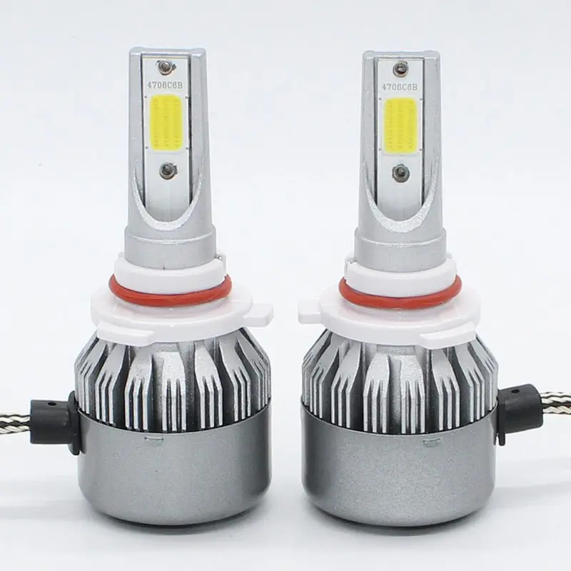 Lightech Cheap 12V COB Auto Car Accessories C6 9006 HB4 Bulb Fog Lights 36W led Headlight