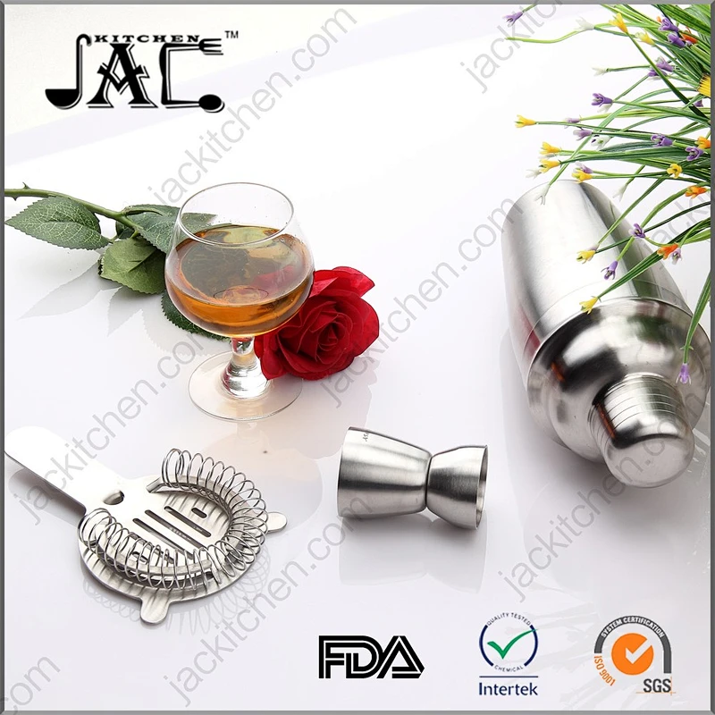 Professional Quality Stainless Steel Cocktail Shaker Set