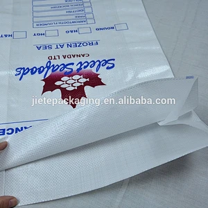 Video, White sugar, seafood plastic printed and laminated pp woven sacks bags 25kg 20kg supplier