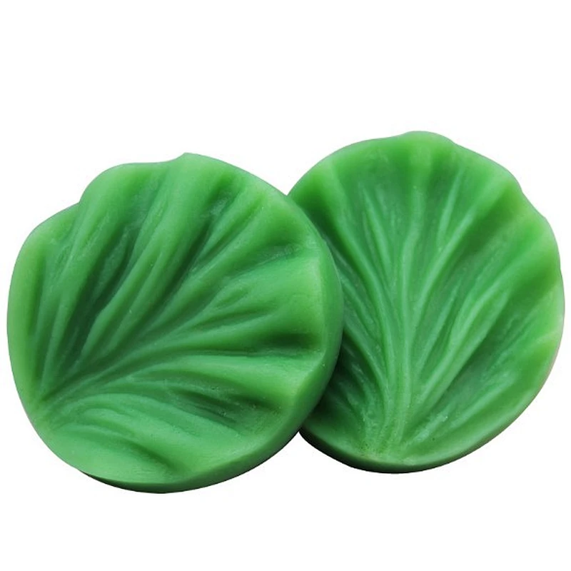 Vegetable tops shape fondant silicone mold