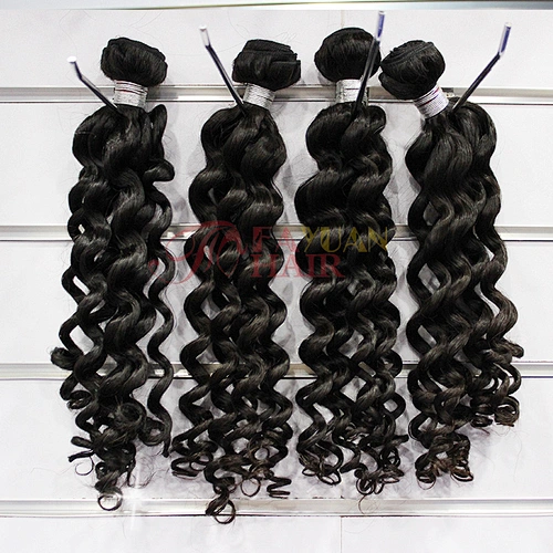 Large Stock 100% unprocessed Brazilian Loose Curly Hair Weave Bundles