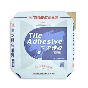 20kg cement, adhesive kraft paper bag size with valve port