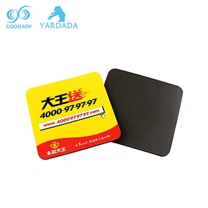Disposable promotional custom eva coaster for bar and hotel