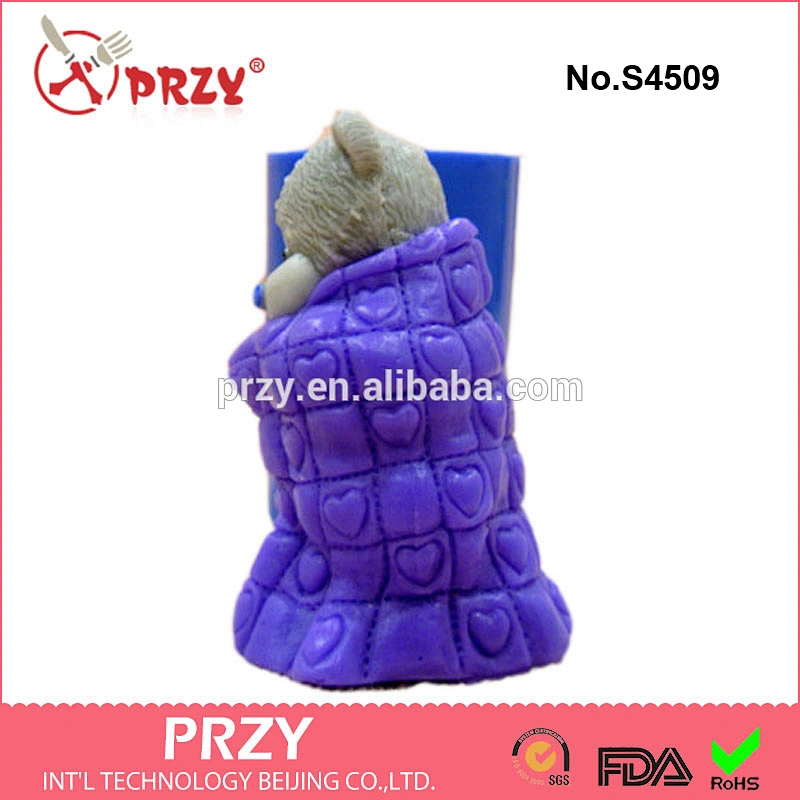 3D teddy bear mold for soap,silicone bear haandmade soap mould,silicone bear mold