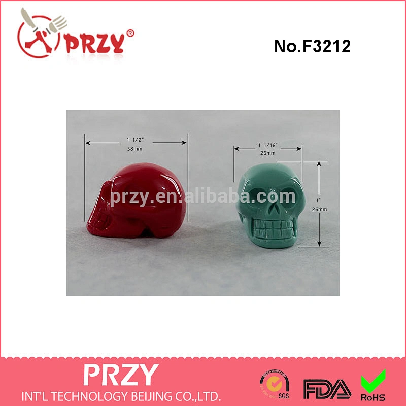 F3212 Skull Mold 3D Silicone Mould Crystal Skull for soap, resin, chocolate, polymer clay, wax