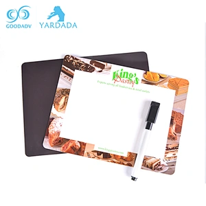 Promotion custom erasable message magnetic fridge whiteboard