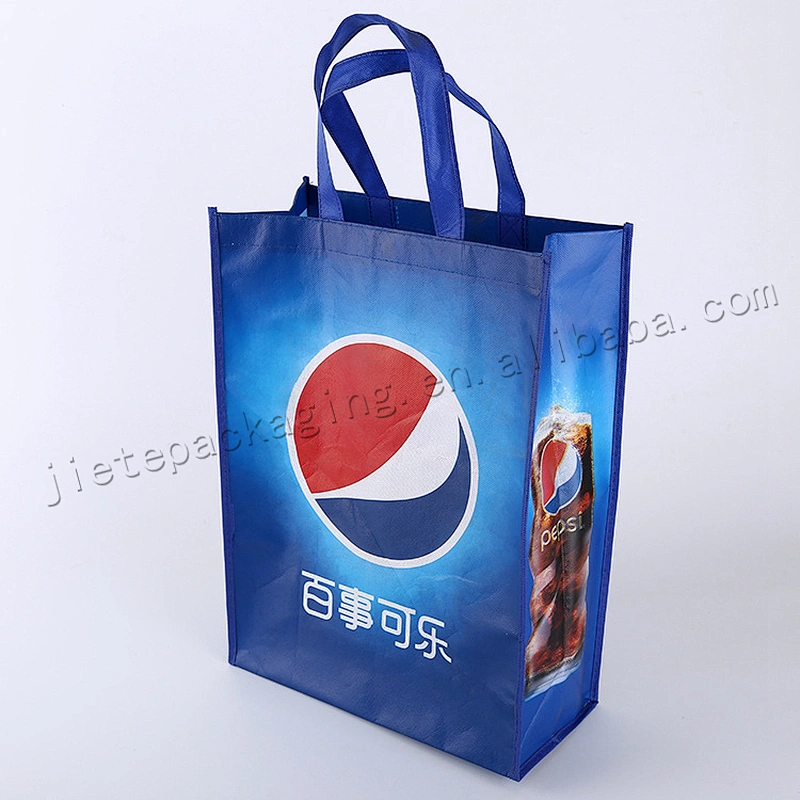 Wholesale cheap customized folding pp non woven shopping bag