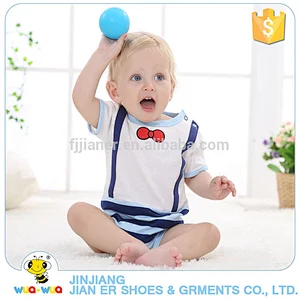 Fashionable 100% cotton comfortable baby romper body suit
