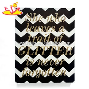 Wholesale top quality wooden modern wall decor for holiday use W09D062