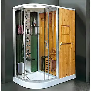 Japan Hot Selling Cheap Price Dry Wet Combined Wood Sauna Room