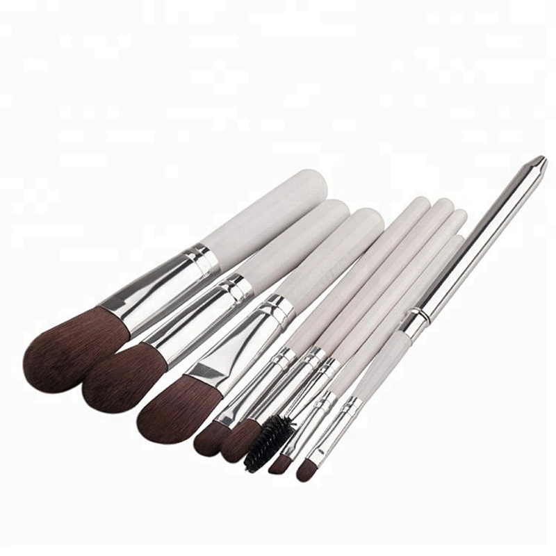 8pcs/set  Private Label Beauty Makeup Cosmetic Brushes Blusher Eye Shadow Eyelash Concealer Brushes Tools Set Kit