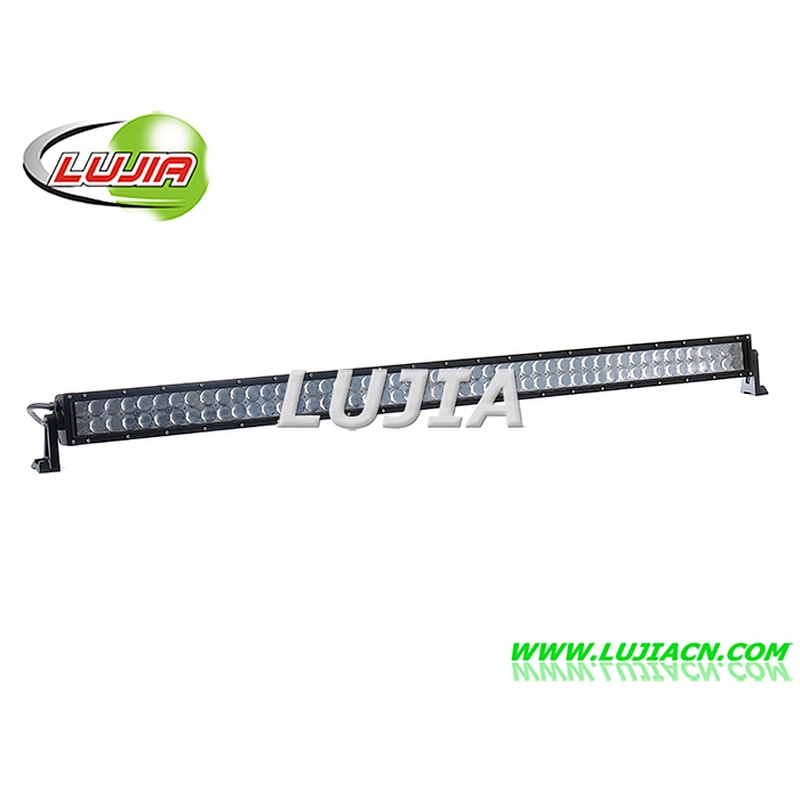 New 4D 51inch 500W Curved led light bar with 4 color PC cover, 5W led chips 4X4 off road LED light bar for Jeep wrangler