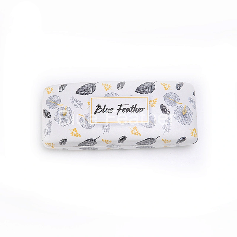 Glasses spectacle eyewear case with Eco friendly PU material and custom logo