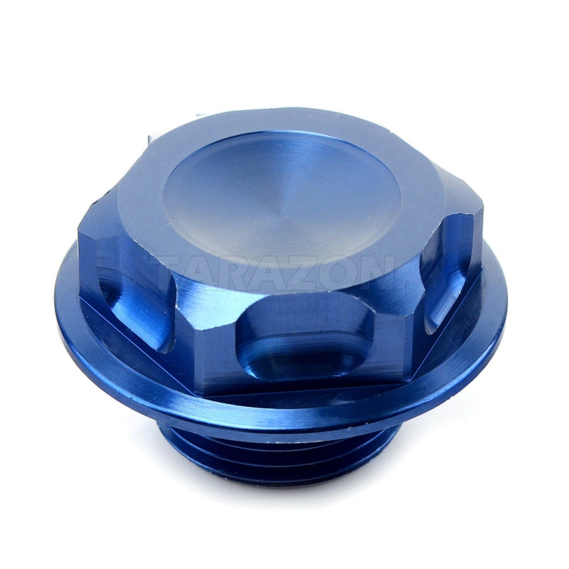 High quality CNC Aluminum motorcycle oil filler plug for dirt bike